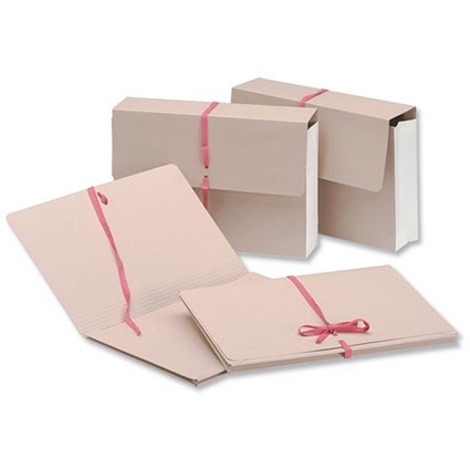 Guildhall Legal Wallets Croydon / Foolscap / 75mm Gusset / Pack of 25