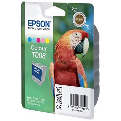 Epson T008 Colour Inkjet Cartridge