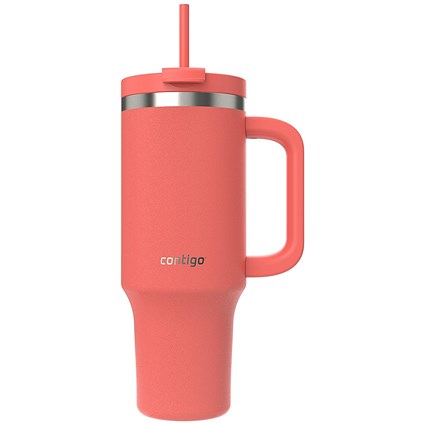 Contigo Thermalock Tumbler, 1.2l, Coral Pink