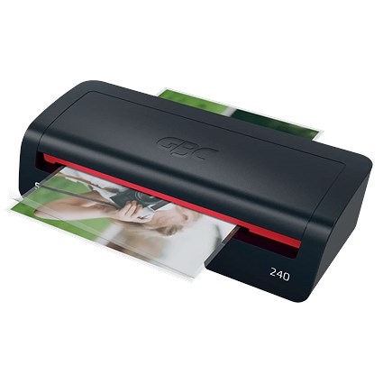 GBC 240 Home Office A4 Laminator, Black & Red