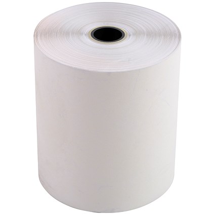 Exacompta Cash Register Roll 2 Ply 57gsm 76x70x12mm 25m White (Pack 10) -