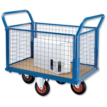 5 Star Balanced Wheel Truck / Mesh Panel / Blue