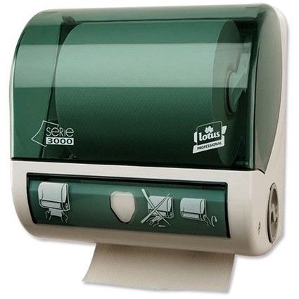 Lotus Serie 3000 Hand Towel Dispenser Smoke Grey W305xD230xH305mm Ref K89313A