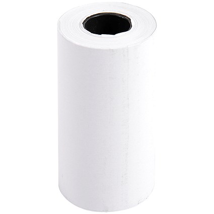 Exacompta Thermal Credit Card Roll BPA Free 1 Ply 55gsm 57x30x12mm 9m White (Pack 20) -