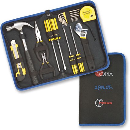 FD Brands Hand Tool Kit in Nylon Carry Case for Furniture 18 Piece Ref WCT-18