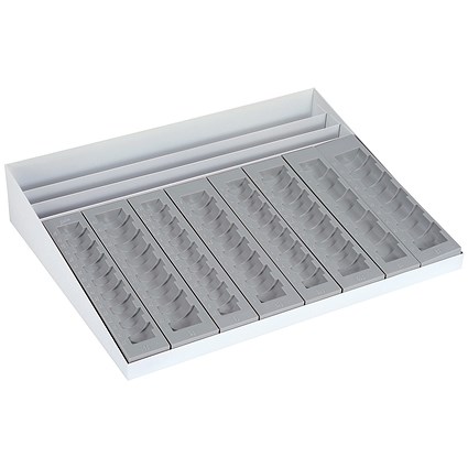 Coin Tray and Banknote Holder Metal Base and Styrene Trays