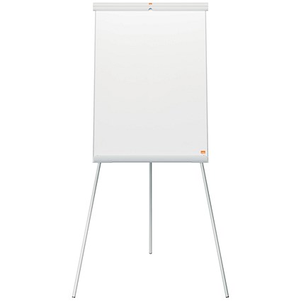 Nobo Premium Plus Tripod Steel Magnetic Whiteboard Easel Adjustable Height 1-1.86m -
