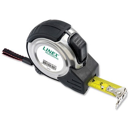 Linex Measuring Tape / Metric and Imperial / 8m