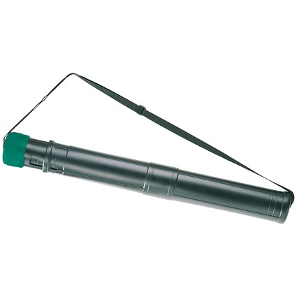 Linex Drawing Tube Telescopic with Locking Caps and Carry Strap Large Diam.75mm L700-1240mm