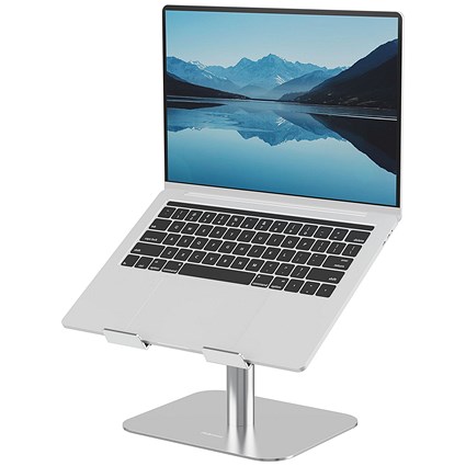Fellowes Alumia Desk Based Recycled Laptop Stand Silver -