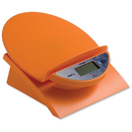 Alba Prepop Postal Scale Angled Plate Electric 1g Increments for 0-1kg takes 9V Battery Ref PREPOP-O