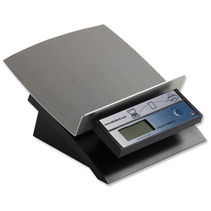 Alba Pretec Postal Scale Angled Plate Electric 1g - 2g Increments for 0-2kg takes 9V Battery Ref PRETECH2