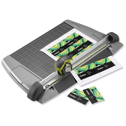 Rexel SmartCut Easyblade Rotary Trimmer Cuts 320mm for 10x 80gsm Area 320x260mm A4 Ref 2101975