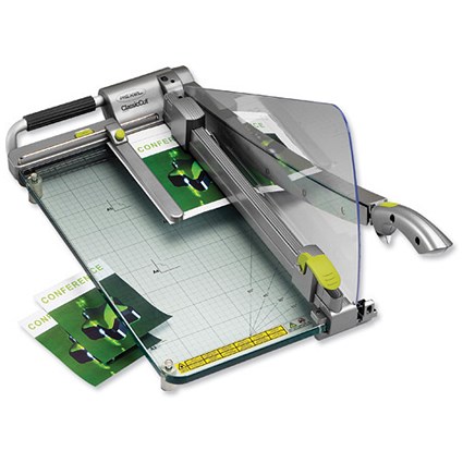 Rexel ClassicCut CL410 Guillotine Laser-position Cuts 390mm for 25x 80gsm Area 400x300mm A4 Ref 2101973