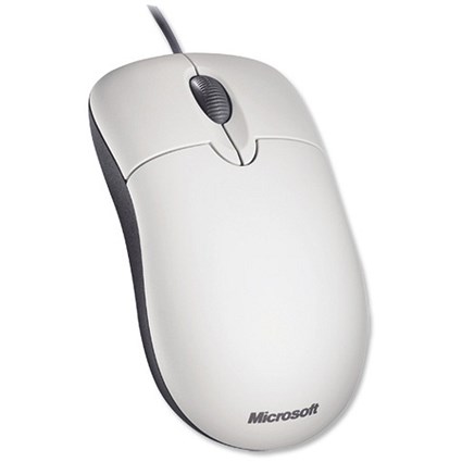 Microsoft Basic Mouse Optical Corded USB and PS/2 with Scroll Wheel
