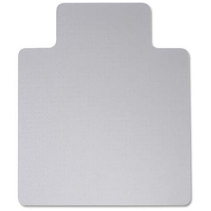Floortex Chair Mat / Carpet Protection / Anti-static with Lip / 1150x1340mm