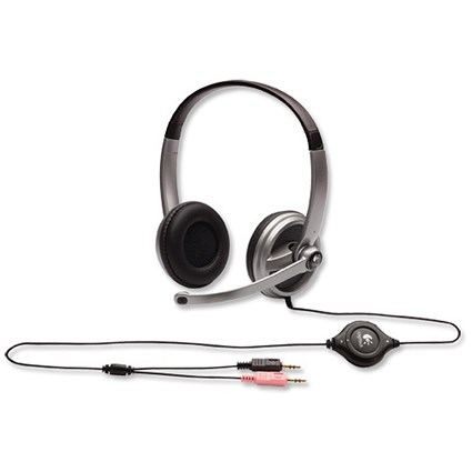 Logitech Premium Stereo Headset 3.5mm Plug with Noise-cancelling Microphone Ref 980369-0914