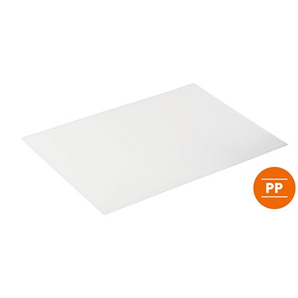 Durable Desk Mat, 420x300mm, Clear, Pack of 5