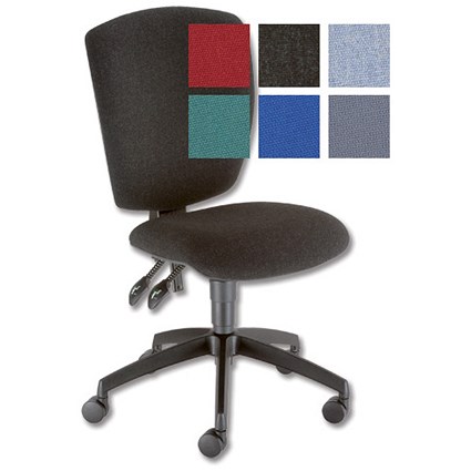 Sonix Matrix Operator Chair Permanent Contact High Back H540mm W500xD470xH470-540mm Charcoal