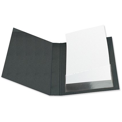 3L Filing Pockets Polypropylene Self-adhesive Right Hand A5 Clear [Pack 100]
