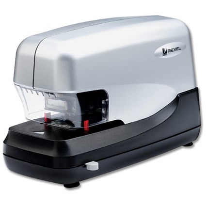 Rexel Electric Stapler Stella 70 Holds 5000 Staples Capacity 70 Sheets Silver-Black