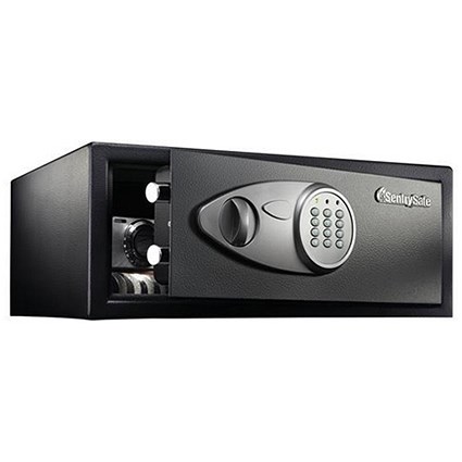 Sentry X075 Security Safe Electronic Lock 4mm Door 2mm Walls 9.5kg 22 Litre Ref X075