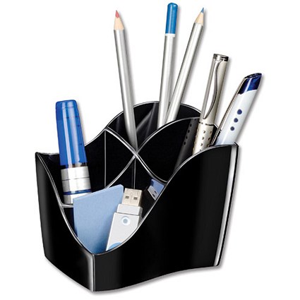 CEP Ellypse Desktop Organiser - Black