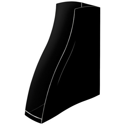 CEP Ellypse Magazine File with Finger Grip / A4 / Black
