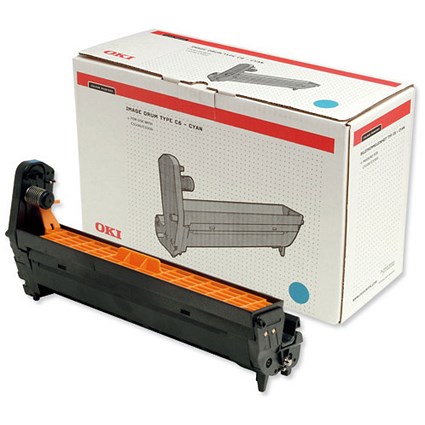 Oki C5100 Cyan Image Drum