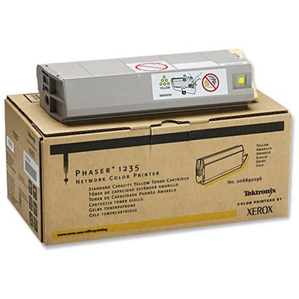 Xerox Laser Toner Cartridge Hi-Capacity Page Life 10000pp Yellow [for Phaser 1235] Ref 006R90306