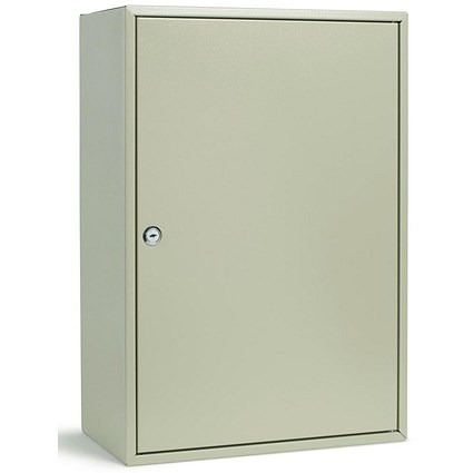 Key Cabinet, Steel, Key Lock, 300 Key Capacity