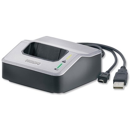Philips 9120 Docking Station Download and Recharge for Digital Pocket Memo 9370 Ref LFH9120/00