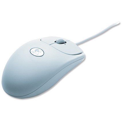 Logitech RX250 Mouse Optical Corded USB and PS/2 with Tilt Scroll Wheel and Zoom