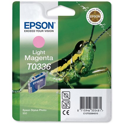 Epson T0336 Light Magenta Inkjet Cartridge