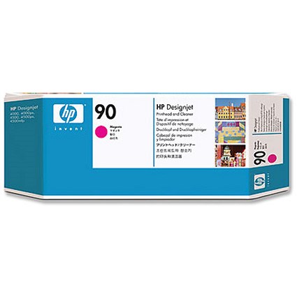 HP 90 Magenta Printhead and Printhead Cleaner
