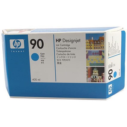 HP 90 Cyan Ink Cartridge
