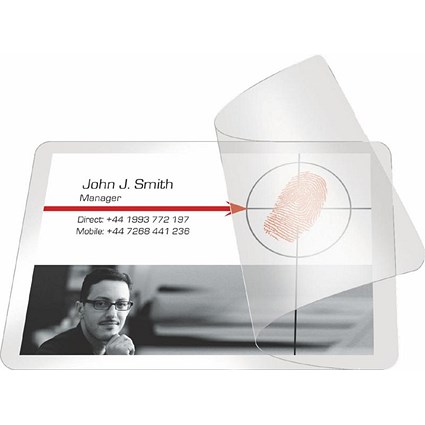 3L Self Laminating Card Polypropylene 66x100mm (Pack 100)