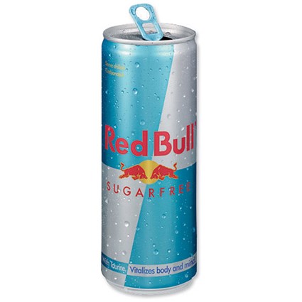 Red Bull Energy Drink Sugar-free - 24 x 250ml Cans