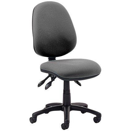 Trexus Luna 3 Lever Operator Chair - Charcoal