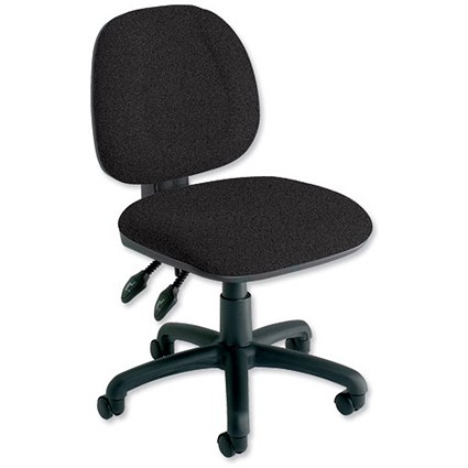 Trexus Plus Medium Back Chair - Charcoal