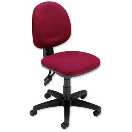 Trexus Plus Medium Back Chair - Burgundy