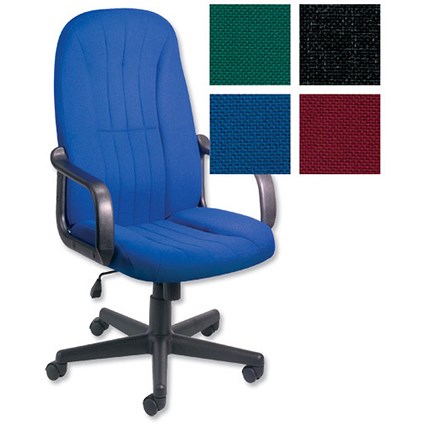 Trexus Plus High Back Armchair Managers W530xD510xH450-570mm Backrest H700mm Blue