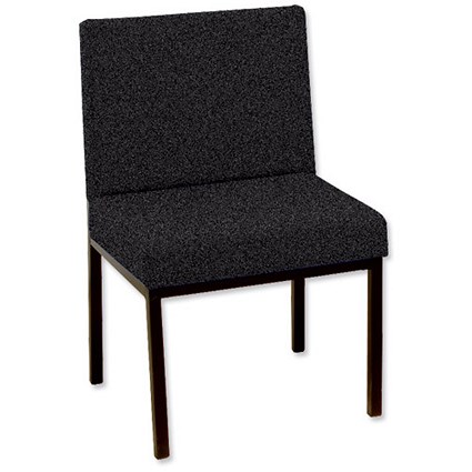 Trexus Traditional Reception Chair - Charcoal