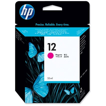 Hewlett Packard [HP] No. 12 Inkjet Cartridge 55ml Magenta Ref C4805AE