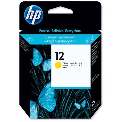 Hewlett Packard [HP] No. 12 Inkjet Printhead 14ml Yellow for HP Business 3000 Ref C5026A