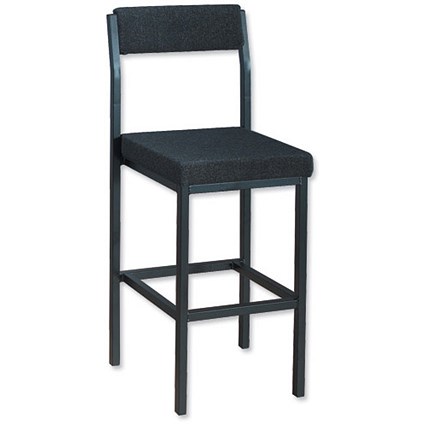 Trexus High Stool - Charcoal
