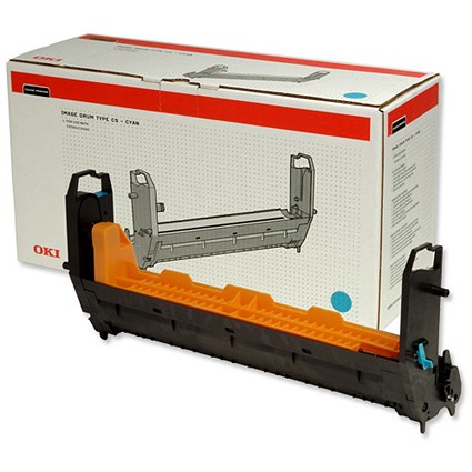 OKI Laser Drum Unit Page Life 30000pp Cyan Ref 41963407