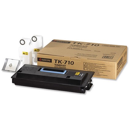 Kyocera TK-710 Laser Toner Cartridge Page Life 40000pp Black Ref 1T02G10EU0