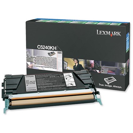 Lexmark C524 High Yield Black Laser Toner Cartridge