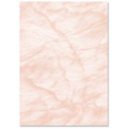 A4 Marble Paper for Toner & Inkjet / Rose / 90gsm / Pack of 100 Sheets